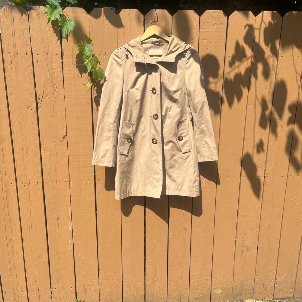 MICHAEL Michael Kors Tan Trench Coat